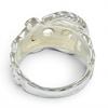 Excellent HERMES Ring ring Bookle serie ring Silver 925 Women Used