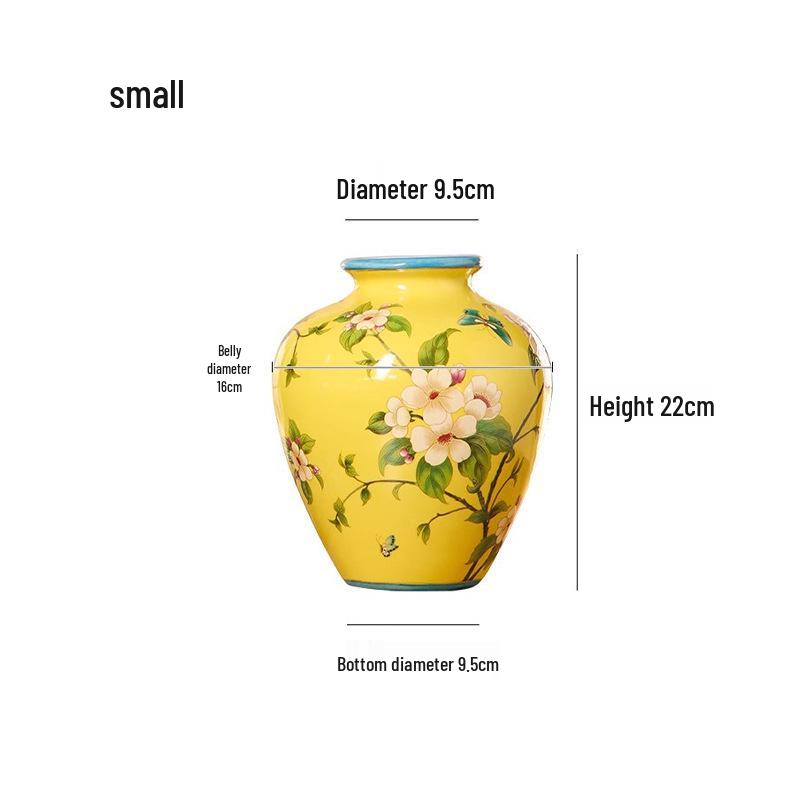 Modern Blue & White Porcelain Ceramic Vase for Home Decoration