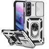 Shockproof Armor Funda For Samsung Galaxy S22 Ultra Slide Camera Protect Phone Case For Galaxy S22 + Plus S 22 Ultra Back Cover