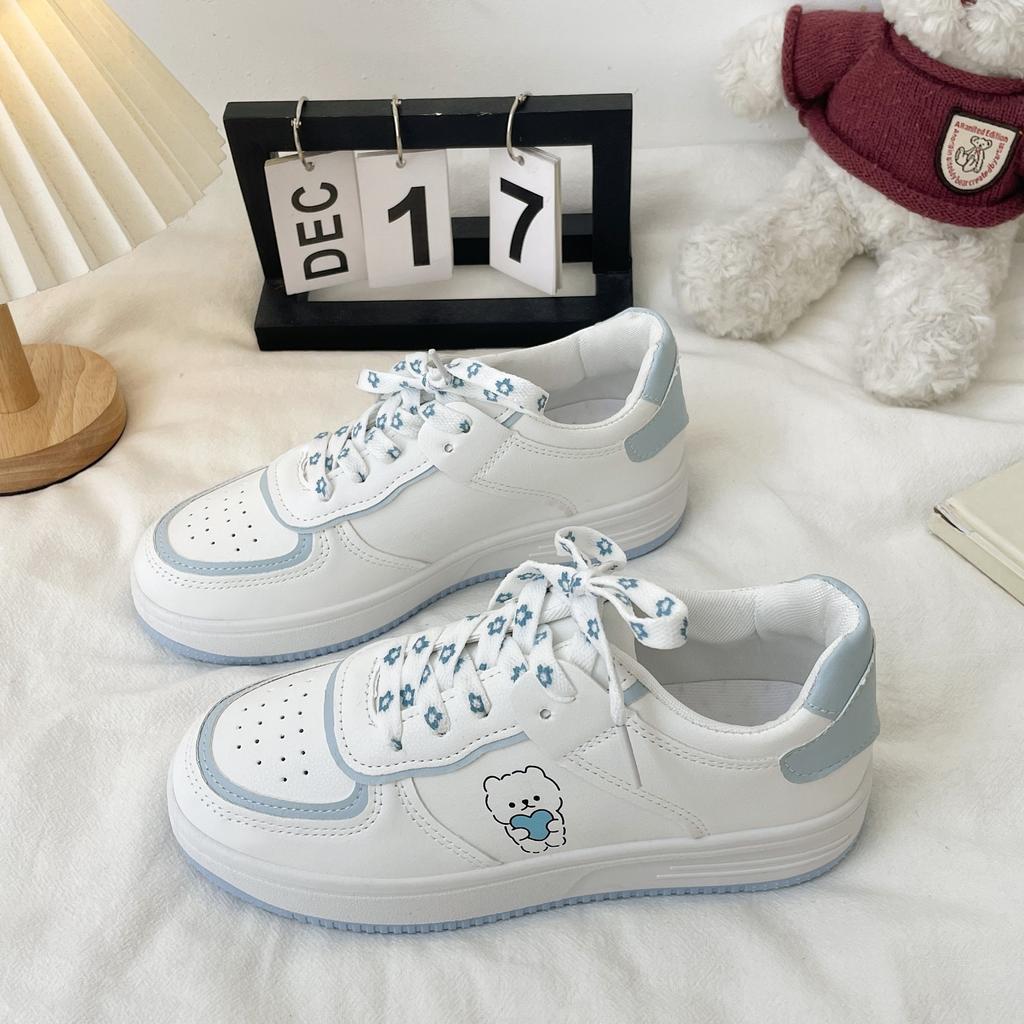 Love Bear Board Shoes 22 New Ulzzang Comfortable Leisure Student Platform Sports