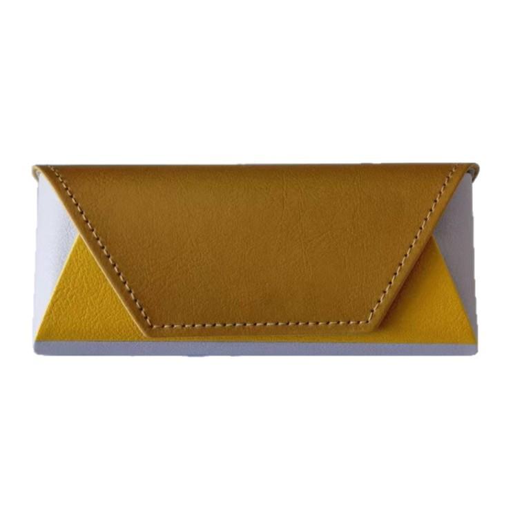 Handmade High-Grade Leather Glasses Case: Portable, Pressure-Resistant Storage Box for Sunglasses