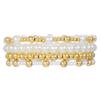 European and American Popular Ccb Beaded Bracelet Bohemian Versatile Stacked Bracelet Geometric Bead Bracelet Female