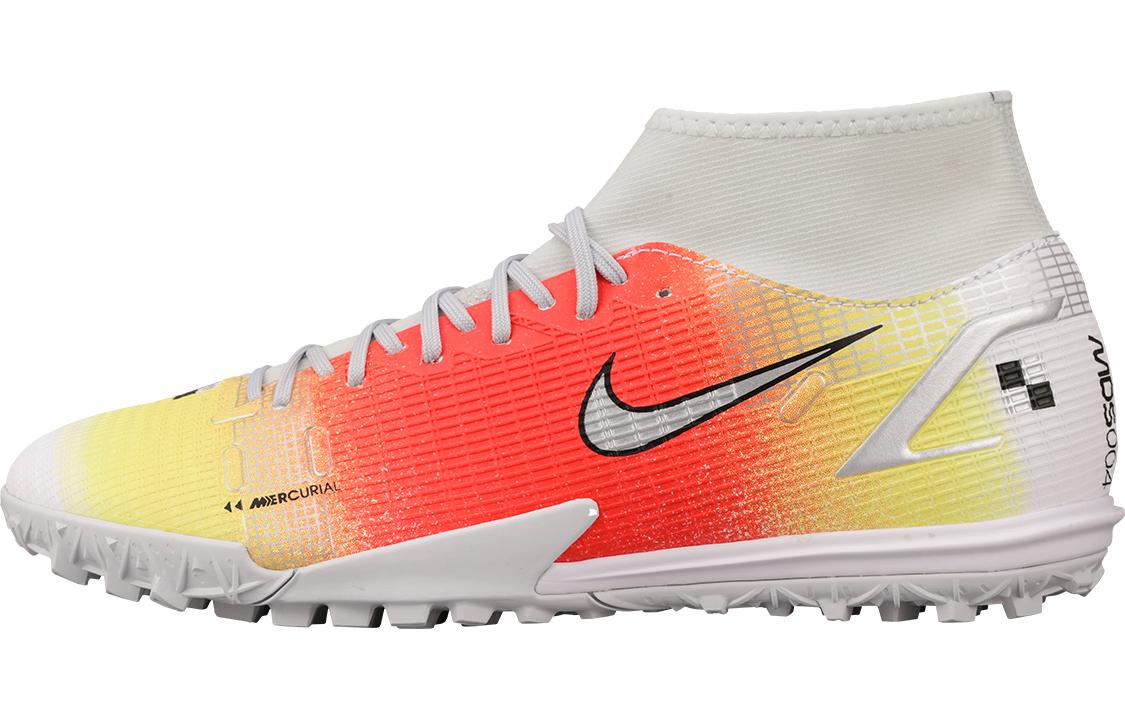 Nike Mercurial Superfly 8 Academy Mds Tf Turf  Orange Yellow Silver  CV0952-118 41