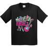 Inktastic I Rock With Guitar Microphone And Music Notes Youth T-Shirt Children N