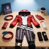 Costume Cosplay Vi di Arcane League Of Legends in Tessuto di Poliestere per Eventi Anime e Gaming