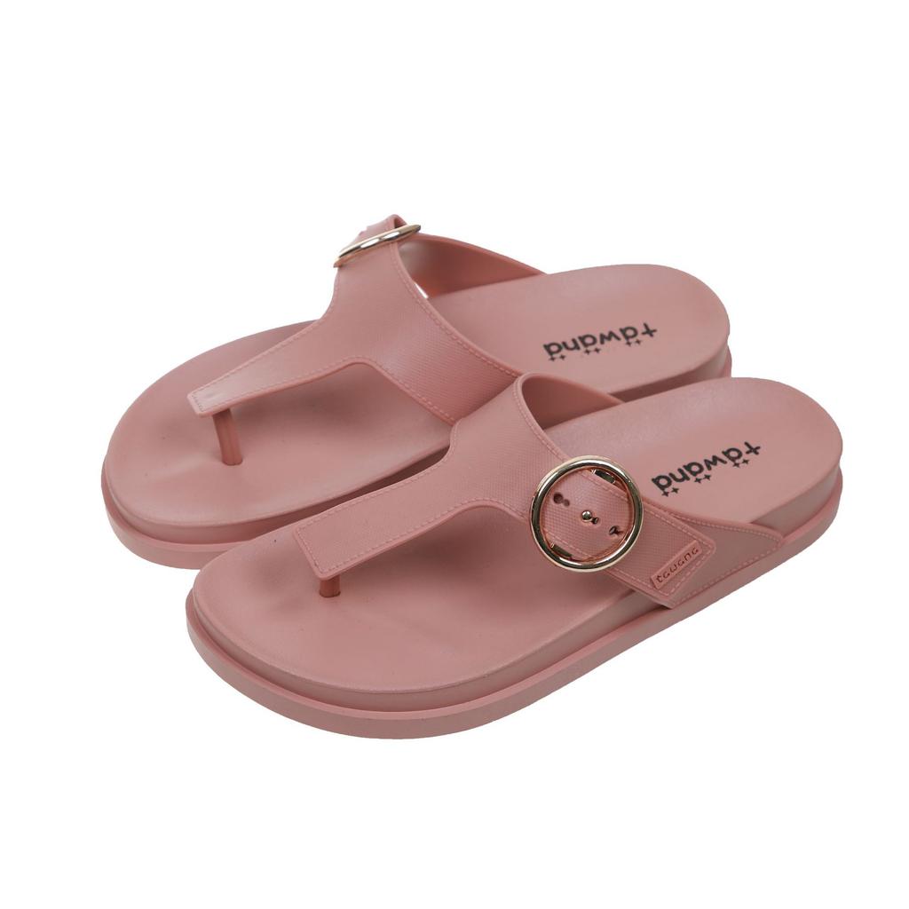 Fashion Ladies' New Slippers Buttons Flat Bottom Fashion Comfortable Casual Outdoor Slippers Fashionable and Trendy Convenient