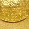 CHANEL COCO Mark Stylish Outing Matrasse Brooch  gold Women Used