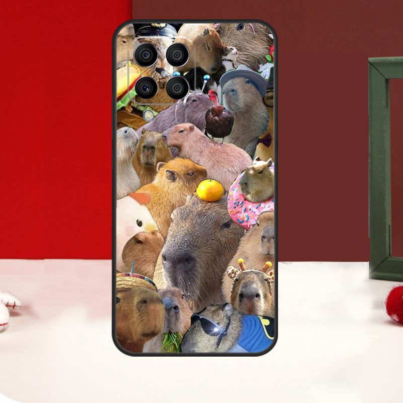Funny Capybara For Samsung Galaxy M53 M33 M13 M12 M32 M52 M14 M34 M54 M20 M21 M31 M51 M30s M15 M55 Case