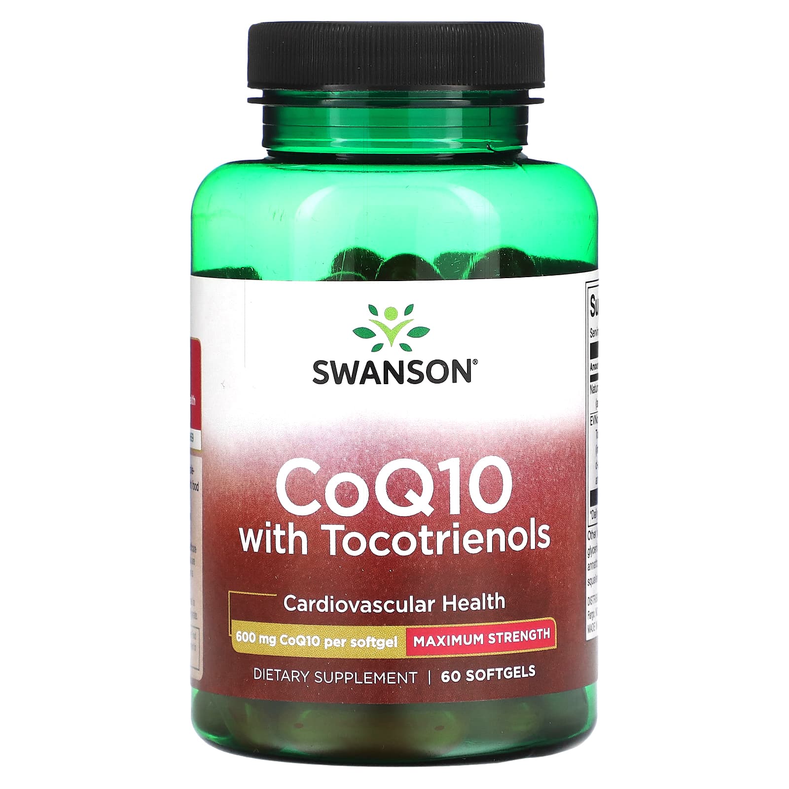 

Coq10 with Tocotrienols, 600Mg, 60 Softgels