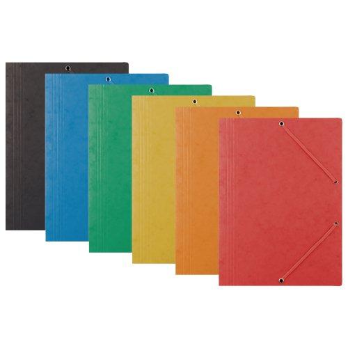 Folder With Elastic Band, A4 Pressboard, Kbk, Orange 06.070.9005