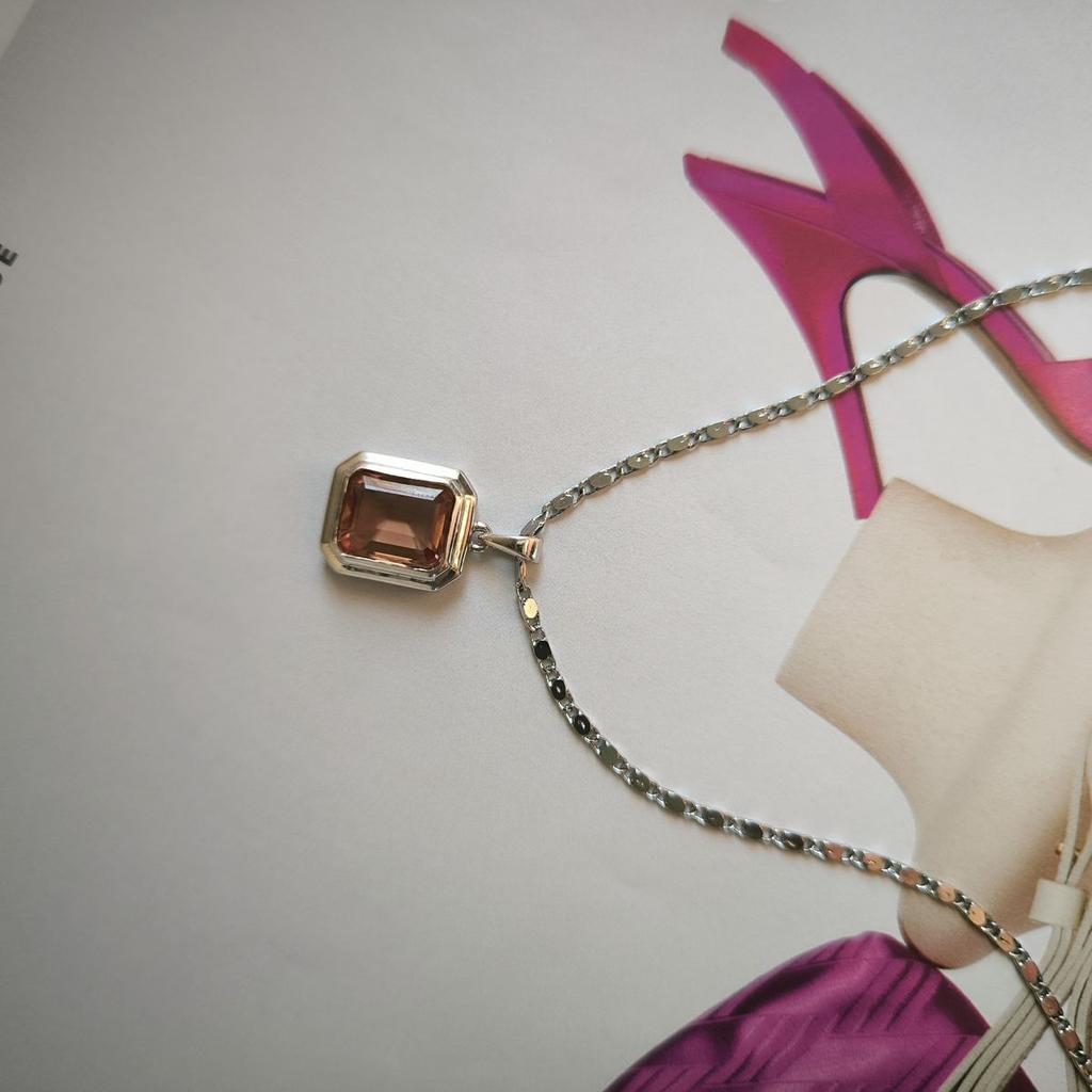 Серебряная подвеска с султанитом 3.275ct (2179917)