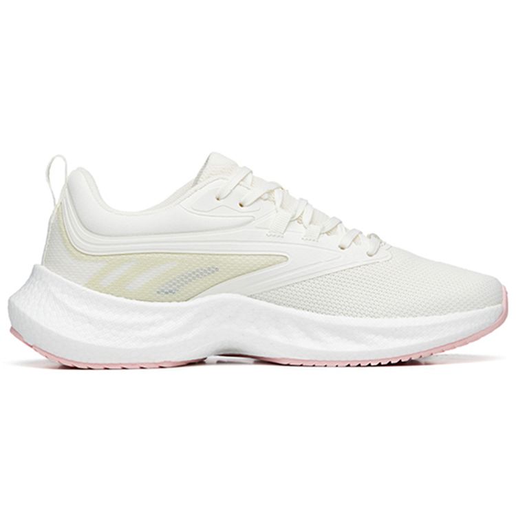 Anta Mars Foam Comfortable Cushioning Lightweight Low-Top Running Shoes Women sneaker Ivory 122235566-1
