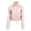 SS25 Adilenium Sports Series Team Star Zip Comfortable Striped Long Sleeve Jacket Women Jacket KE9787