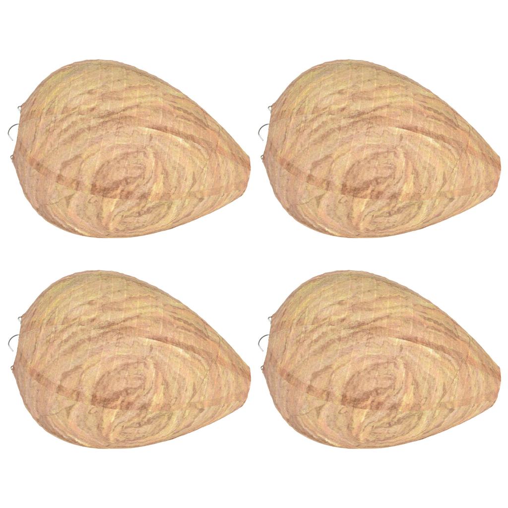 4Set MidAutumn Festival Paper Ball Lampshade Hanging Lampshade for Wedding Birthday Party Holiday