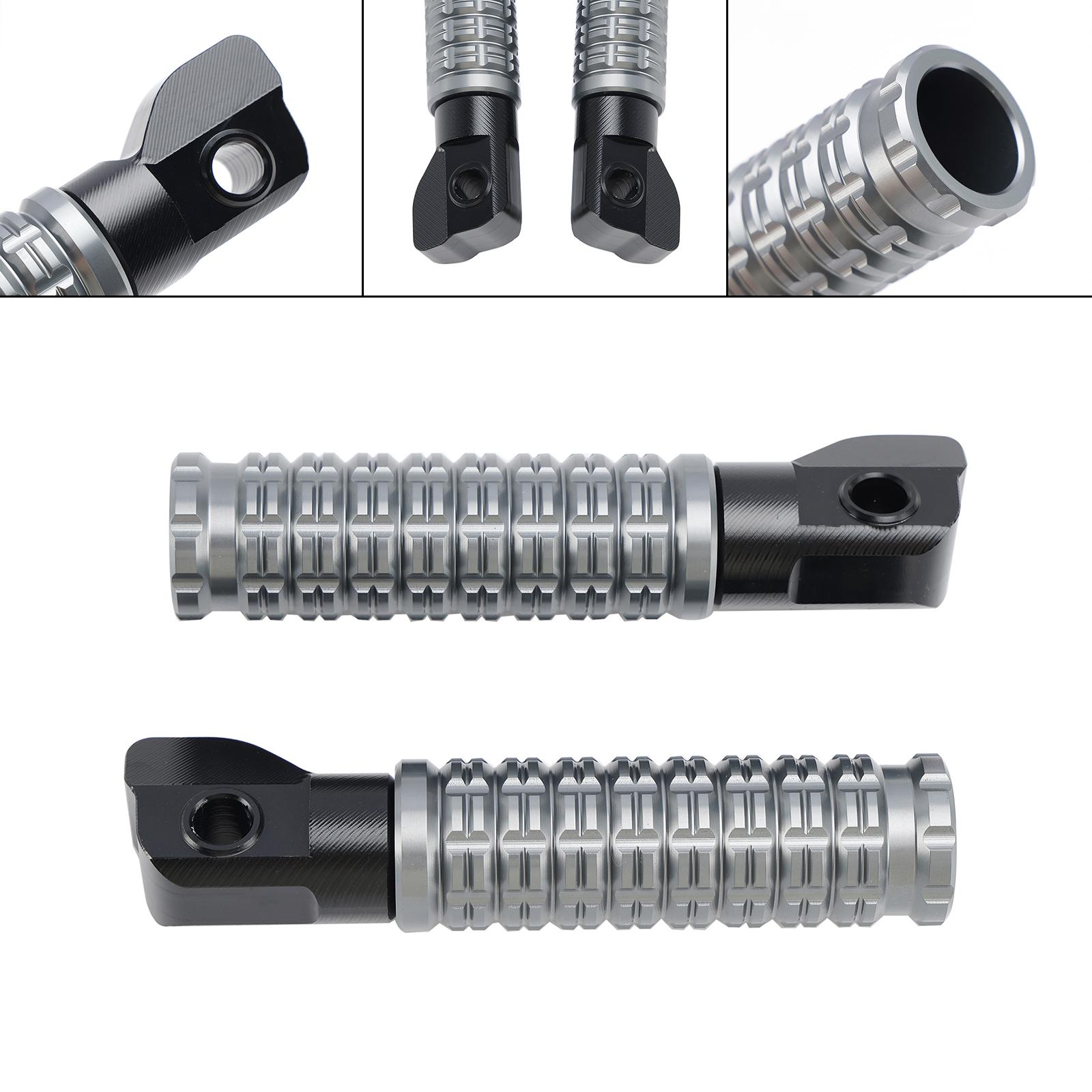 

Front/Rear Footrests Foot Peg fit for All New Bullet 350 Classic 350 2022-2023 Gray