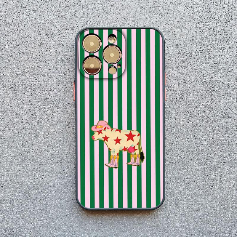 

Simple Cute Green And White Plaid Phone Case for Xiaomi Redmi Note 14 13 12 11 Pro Plus 4G 5G 12S 11S 10 9 9S 8 Redmi 10C Cover Redmi 14C