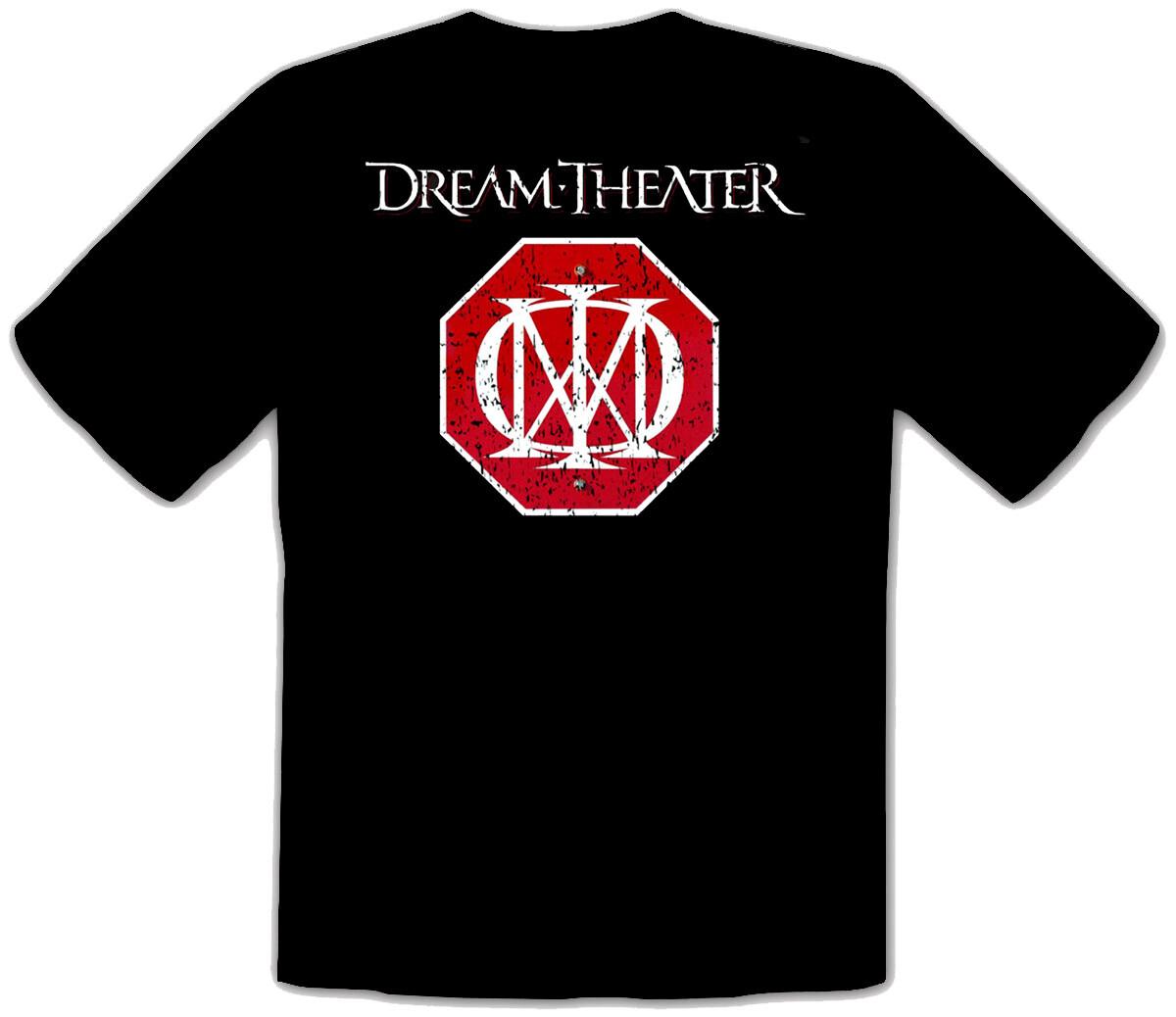 26 Dream Theater - Logo Rock Music Black T-Shirt -256- Unisex T-Shirt M