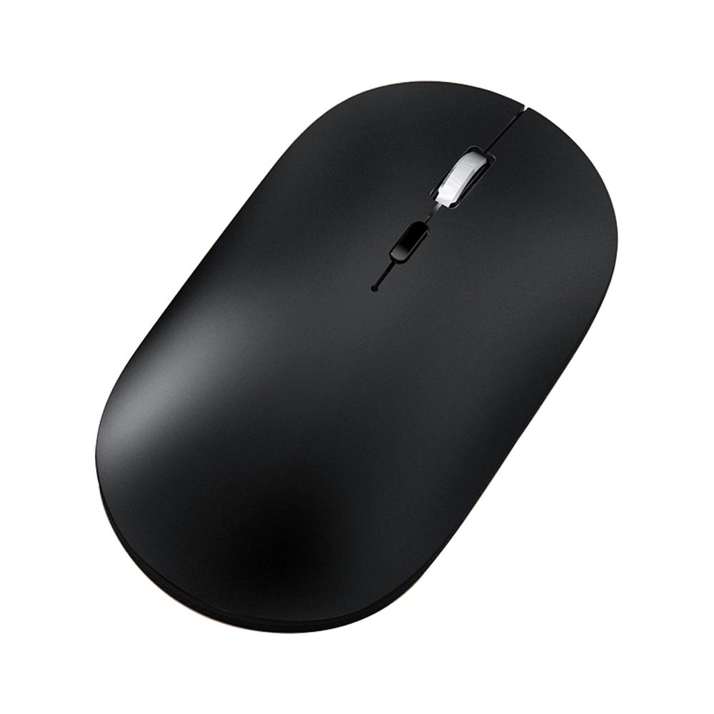 

T-WOLF X2 Акумуляторна Бездротова Миша 2.4G+сумісна з Bluetooth Безшумна Миша для Ноутбука Комп ютера ПК, Подвійний Режим Black