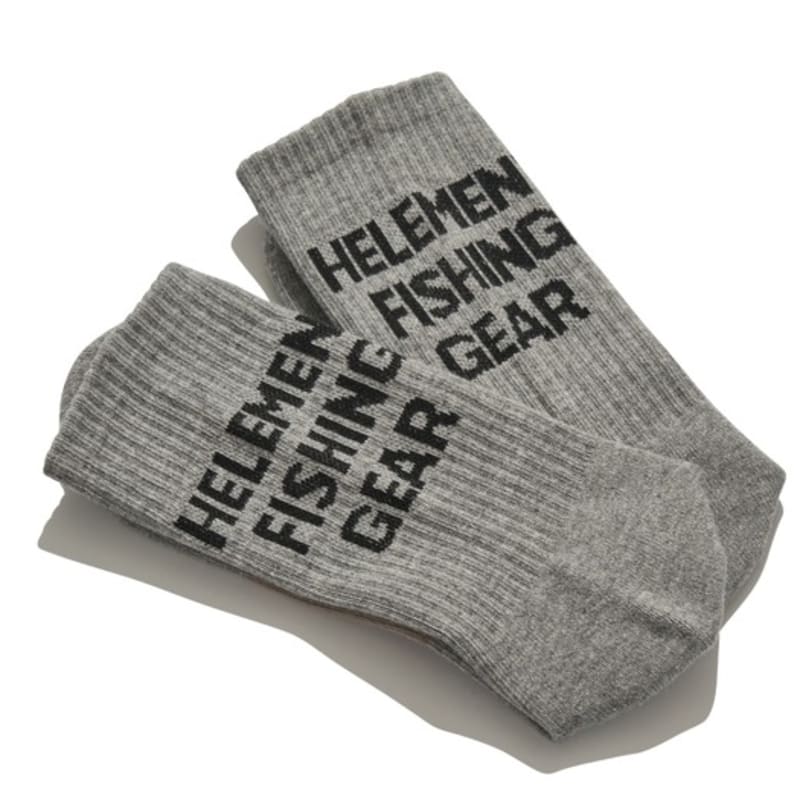 HELEMENT Unisex Field Comfort Crew Socks (M GREY)
