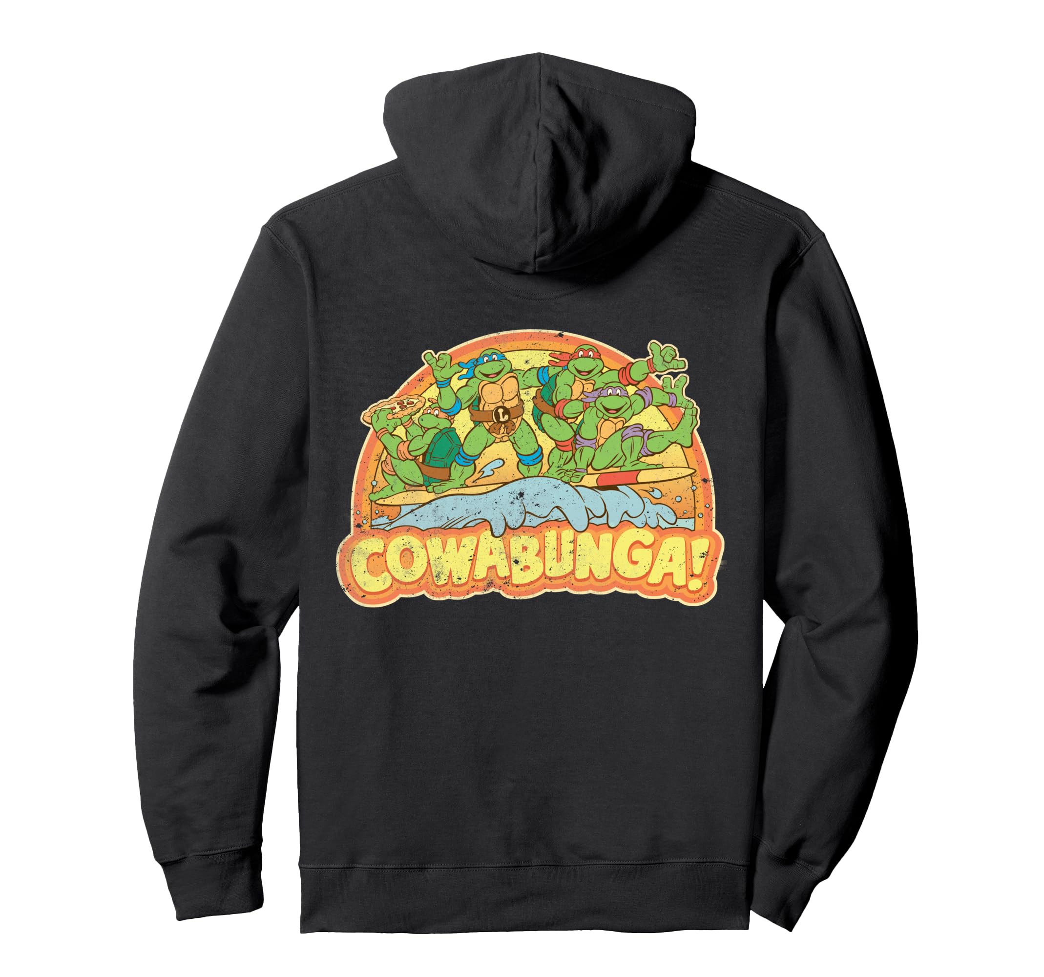 Худи в ретро-стиле «Черепашки-ниндзя» Cowabunga
