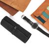 Watch Straps Storage Bag Imitation Leather Holds 5 Straps Watch Strap Storage Pouch Multi-compartment Watch Band Organizer