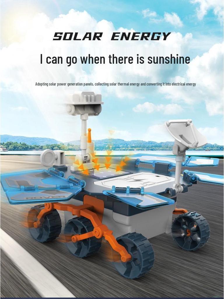 Zhurong Tianwen-1 Mars Rover Science Toy Kit for Students Aged 6+