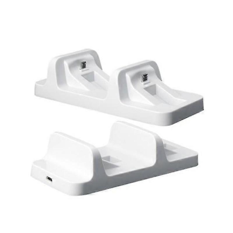 PS4 Controller Charger, Dual USB Charging Station Compatible with Sony Playstation 4 PS4, PS4 Slim, PS4 Pro Dualshock 4 Controller