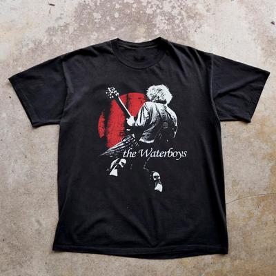 Collection The Waterboys Band T Shirt Black All Size Gift Fan AM824 Unisex T-Shirt