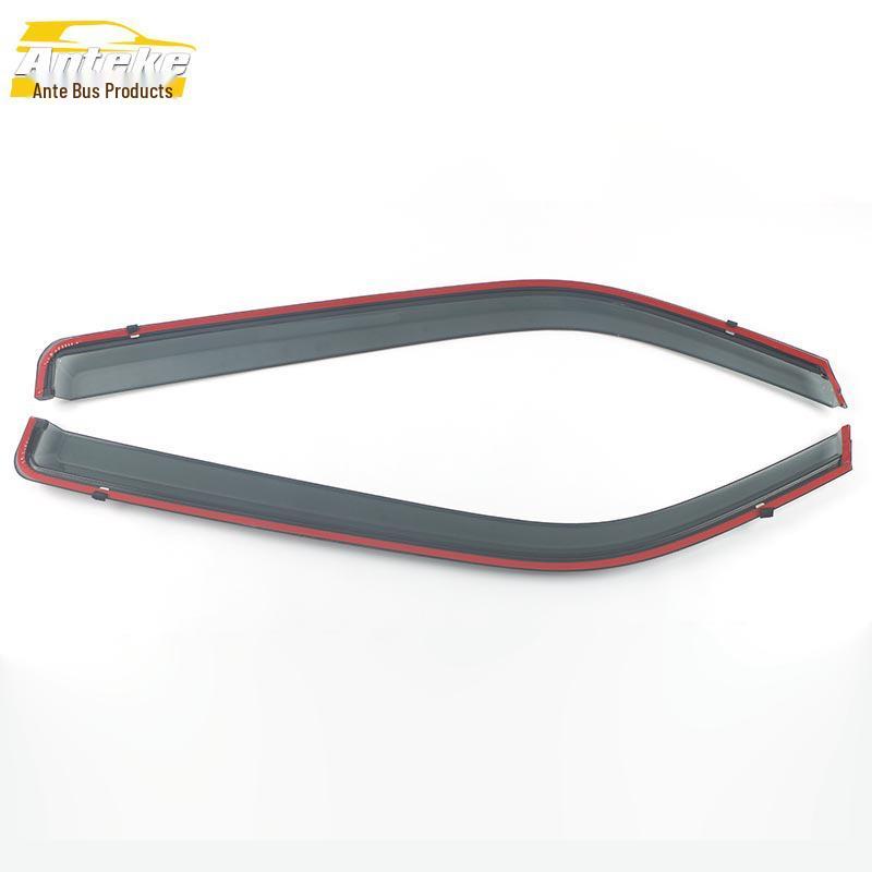 2020 Hongguang MINI EV PC Rain Deflector with 3D Stainless Steel Bright Strip Decorative Sticker