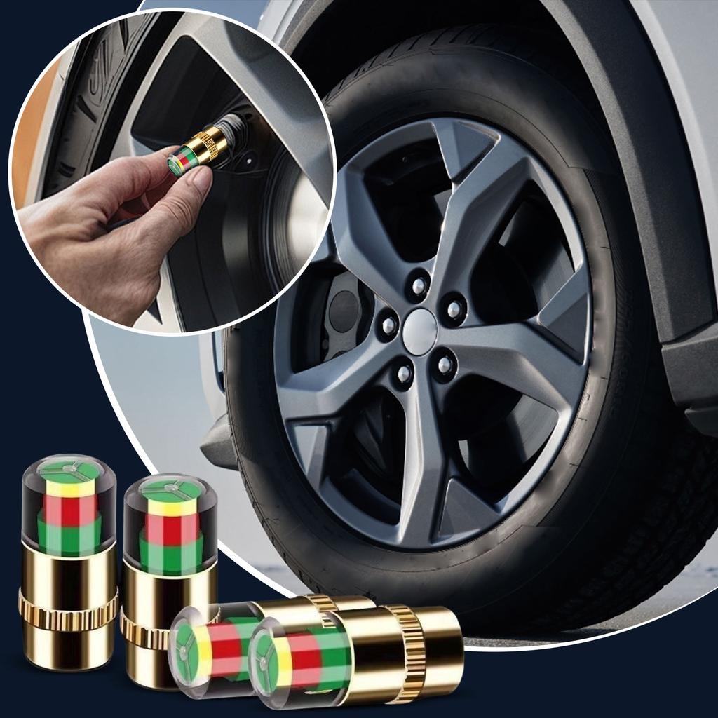 Tire Pressure Monitoring Caps, Tire Pressure Caps, Pressure Testing Caps, Stem Tire Pressure Monitors, Safety Tire Pressure Caps