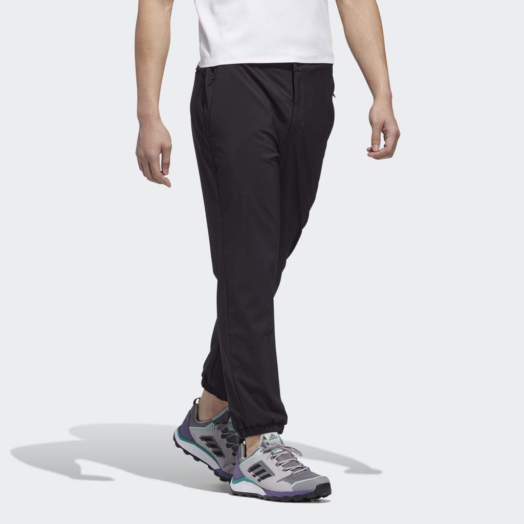 Adidas Xplr Jogger Pants Tapered Fit Men Bottoms Black GM0714