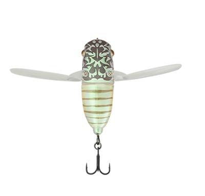 Jackall SUISEN – Uka Zemi (Emerging Cicada) Floating Topwater Lure 43 Mm / 5 G Soft Elastomer Wing Bait