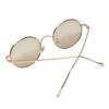 Gold x Light Beige Fashion Glasses Clear Colored UV Popular [Berkuto] (Non-prescription) Stylish, Round, Lenses, Lenses, Small, Large, Lightweight,