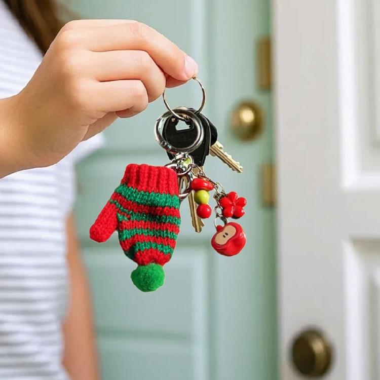 Lovely Soft Plush Keychain For Key Accessories Bag Charm Car Decoration And Decorative Gift