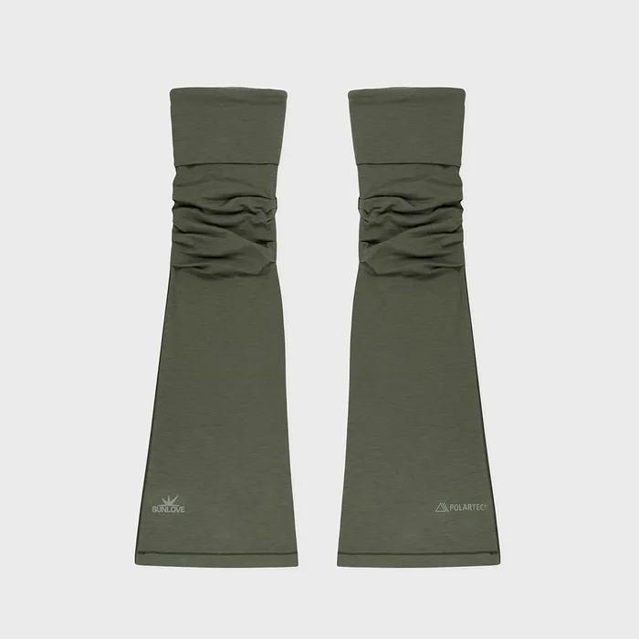 Polartec Delta FlexAir Beinlinge Oliv