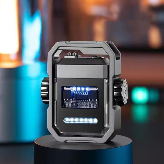 Rechargeable Electric Igniter Arc-Lighter Compact Portable Windproof Flameless BBQ Igniter Decompression Toy