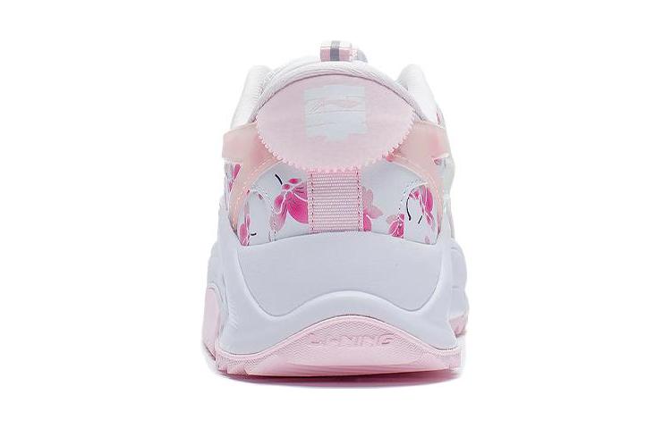 Li Ning YOUNG Quenching Wander Slip Resistant Cushioning Abrasion Resistant Breathable Low top Kids Lifestyle Shoes YKCS042-6