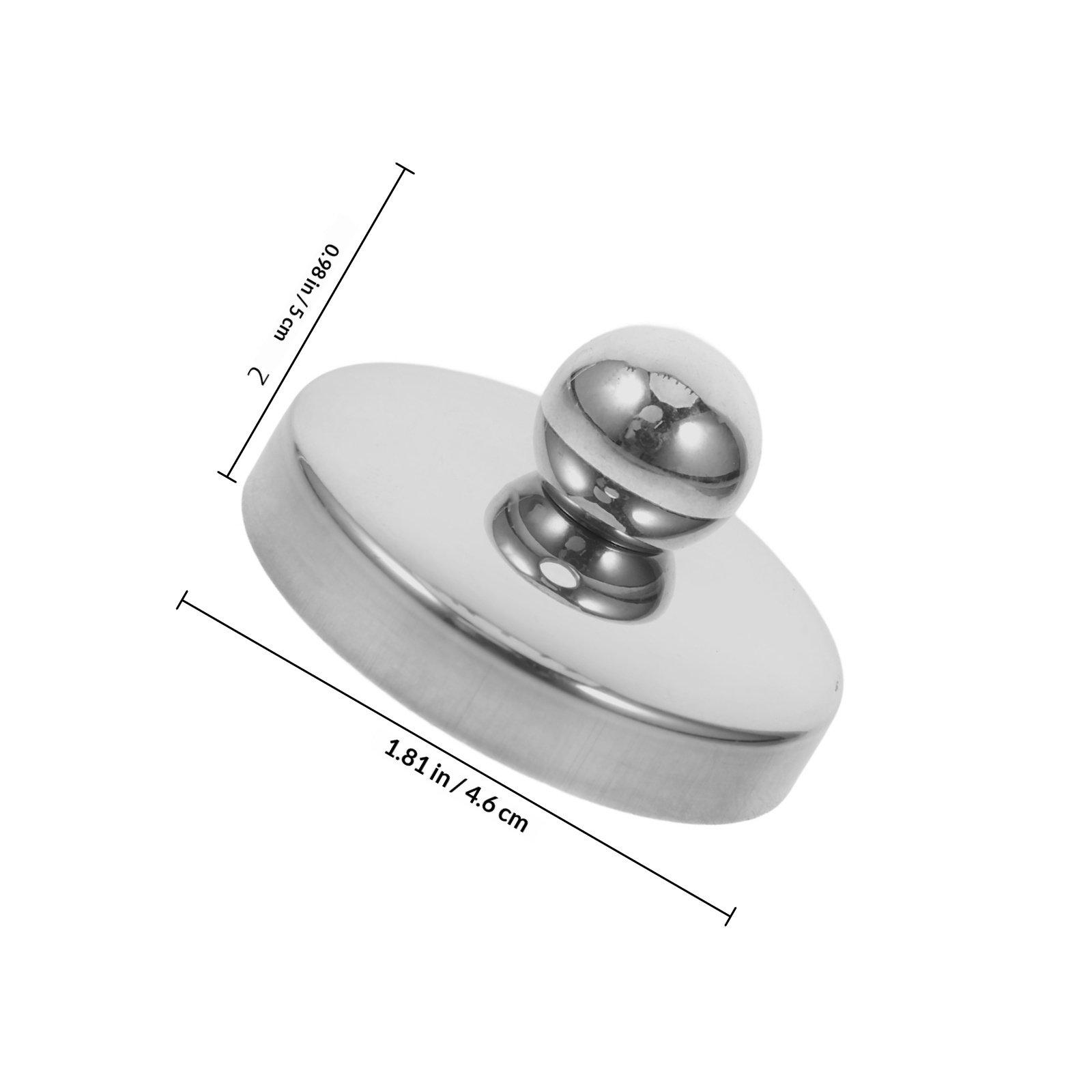 4.6cm Stainless Steel Teapot Lid Tea Filter Cover Replacement Tea Accessories Kettle Mug Teapot Cover Water Kettle Lid