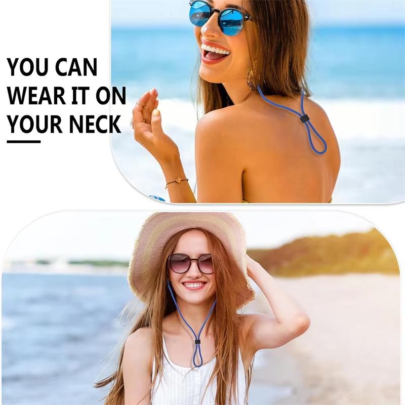 1Pc Adjustable Neck Cord Glasses Straps Fits Men's And Women's Sports Sunglasses And Glasses Rope Holder Glasses Accessories