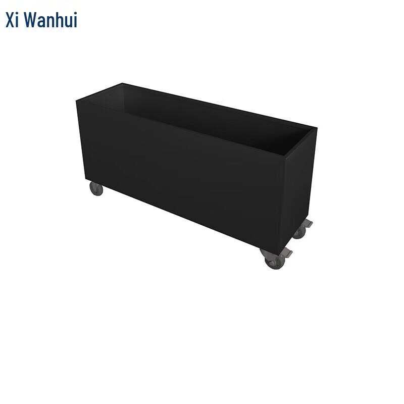 Outdoor Movable Planter Box with Wheels