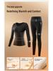 10A Antibacterial Modal Women's Warm High-Elastic Base Layer Set