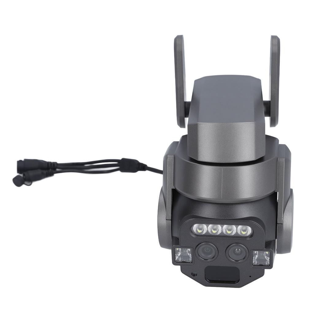 6MP Outdoor Security Camera Dual Lens 10X Zoom Motion Detection WiFi Night Vision IP67 Waterproof