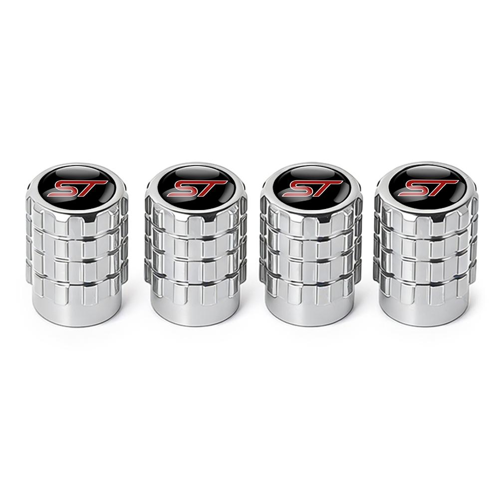

New Car Tire Valve Caps Tyre Rim Stem Covers Decorative For Ford Focus 2 3 MK3 MK5 Fiesta MK7 Mondeo MK4 Fusion Explorer Escape