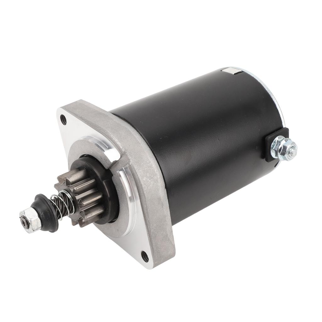 Electric Lawn Mower Engine Motor 21163‑7024 High Torsion Waterproof 10 Teeth Starter Motor Replacement for Cub Cadet