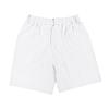 Men's Loose Fit Linen Beach Shorts with Elastic Waistband and Drawstring