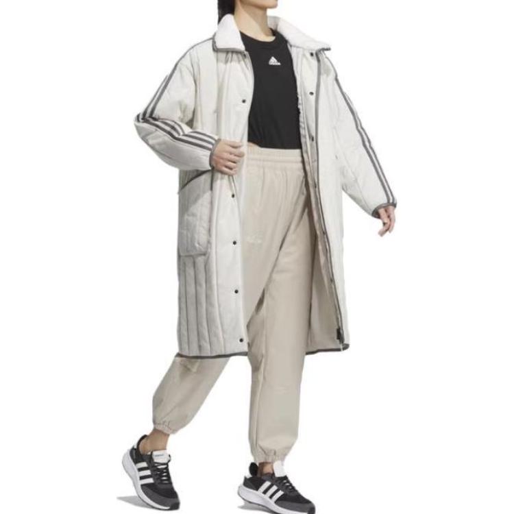 adidas Kurtka puchowa damska biała IL8952