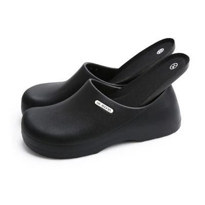 TENOCEE Kitchen Shoes, Black, Chef Shoes for Men, Restaurant, Cafe, 25.0cm, Size 39