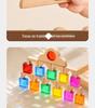 Children's Creative Rainbow Acrylic Building Blocks Set