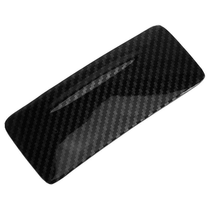 Black Carbon Fiber Style Automatic Gear Shift Panel Top Cover Trim ABS Fit for Infiniti G37 Sedan 2010 2011 2012 2013 LHD