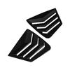 1 Pair Window Shutter For Honda Civic 9th 2011-2015 Car Front Triangle Window Louver Shutter Blind Shade Cover Trim Sticker Vent